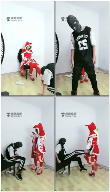 【南笙四爷S】Cosplay貂蝉的踢裆责罚