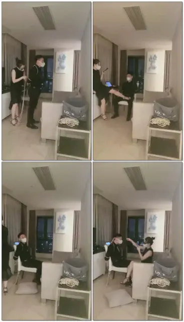 【妃妃S】捆绑，耳光，虐乳内裤堵嘴调教素人